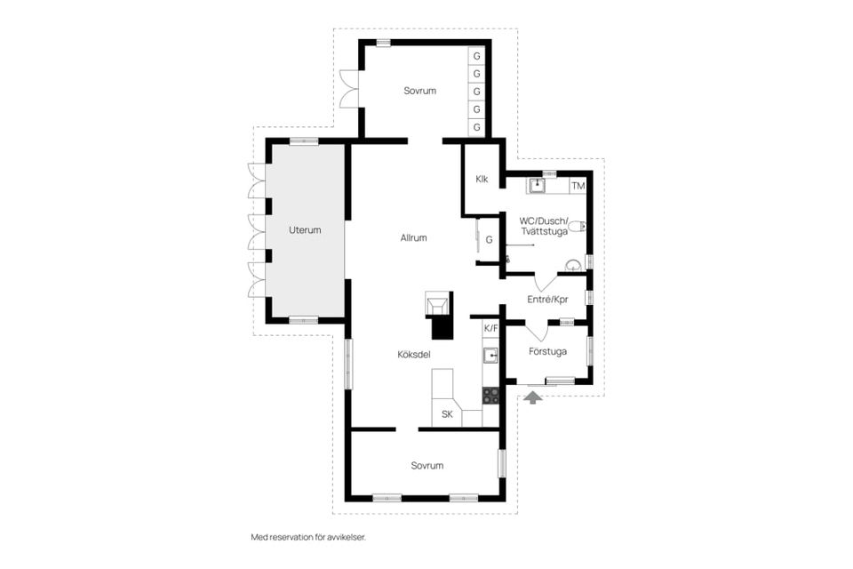 Villa, Sjöslättsvägen 15, Arnäsholm, Borås