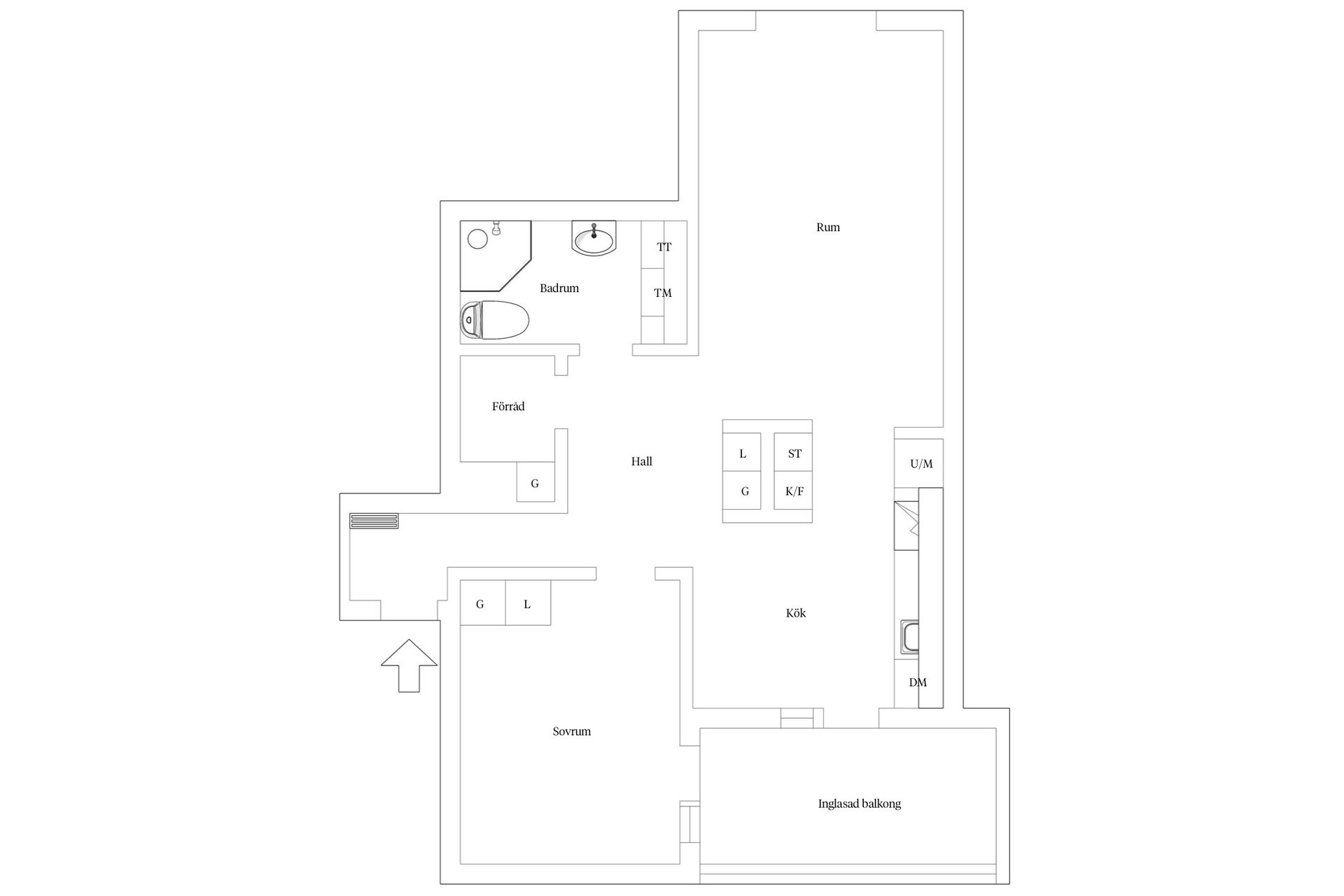 Bostadsrätt, Gymnasiegatan 22, Kungsbacka - Söderstaden, Kungsbacka
