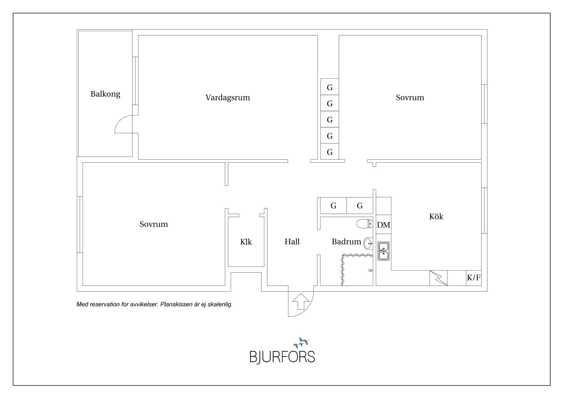 Bostadsrätt, Klintvägen 7C, Hjortmossen, Trollhättan