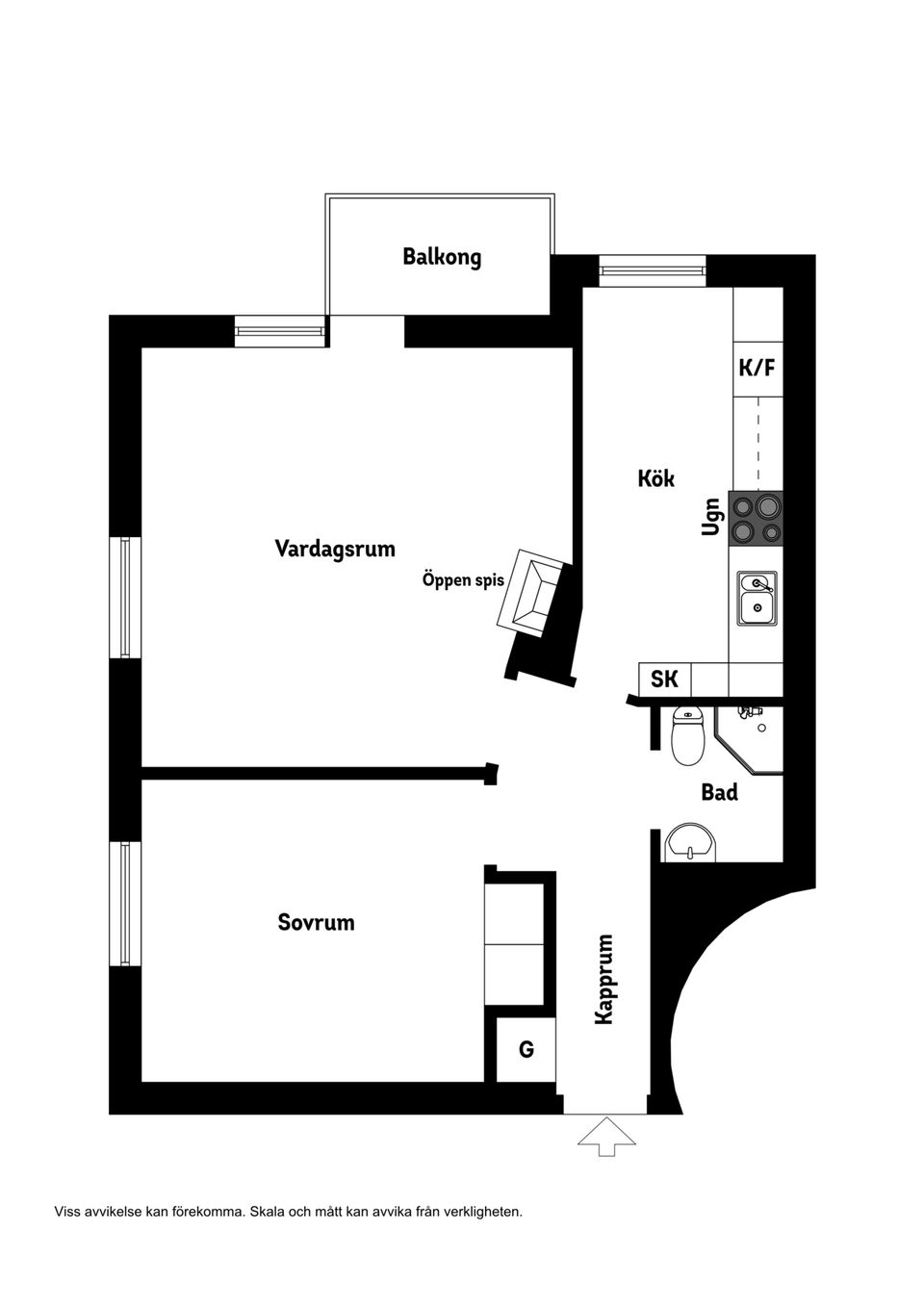 Bostadsrätt, Klubbacken 45, Stockholm