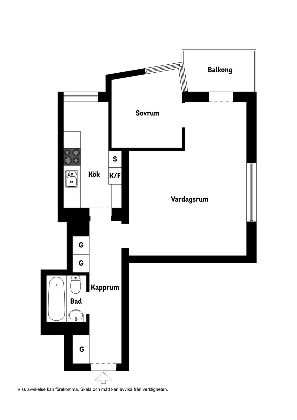 Bostadsrätt, Klubbacken 45, Mälarhöjden, Stockholm