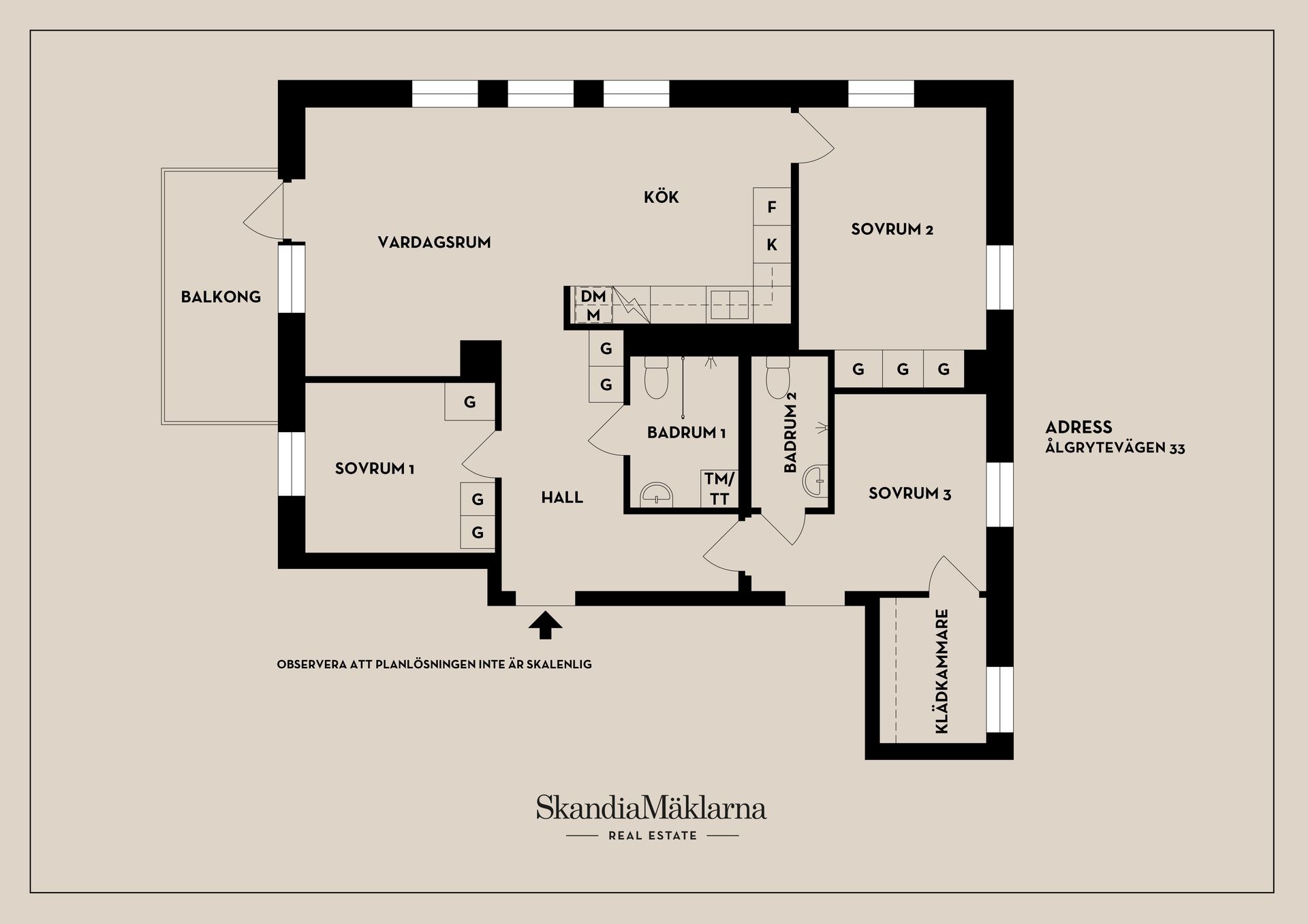 Bostadsrätt, Ålgrytevägen 33, Bredäng / Mälarhöjden, Stockholm