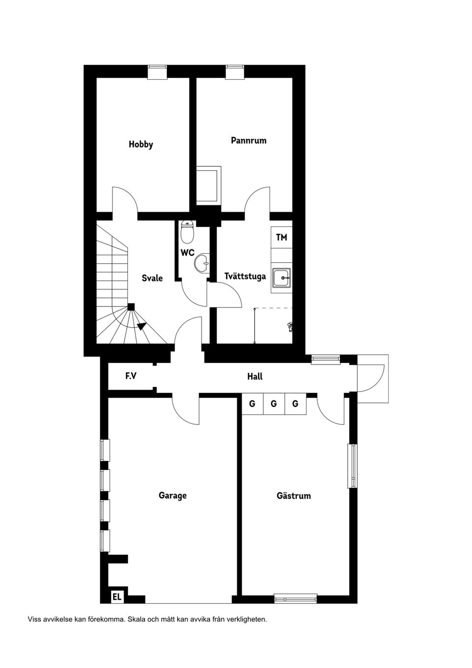Villa, Fallskärmsvägen 12, Barkarby, Järfälla