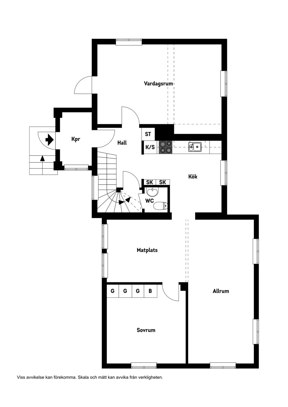 Villa, Fallskärmsvägen 12, Barkarby, Järfälla