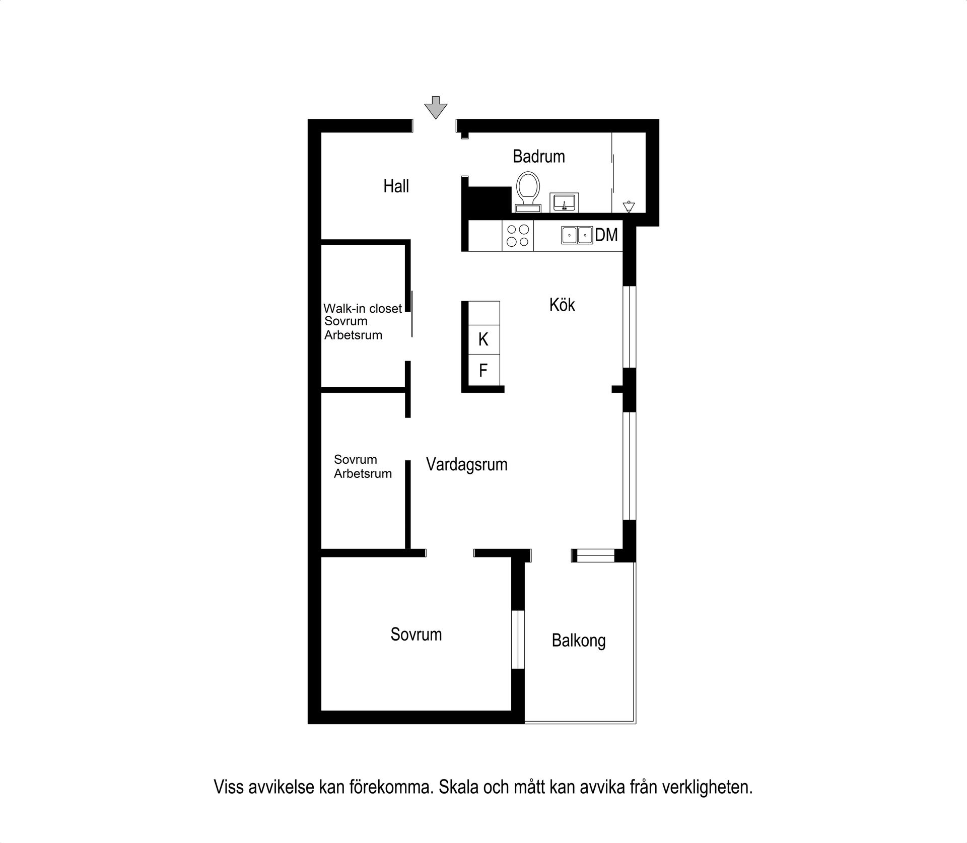 Bostadsrätt, Svartviksslingan 96, Minneberg, Stockholm