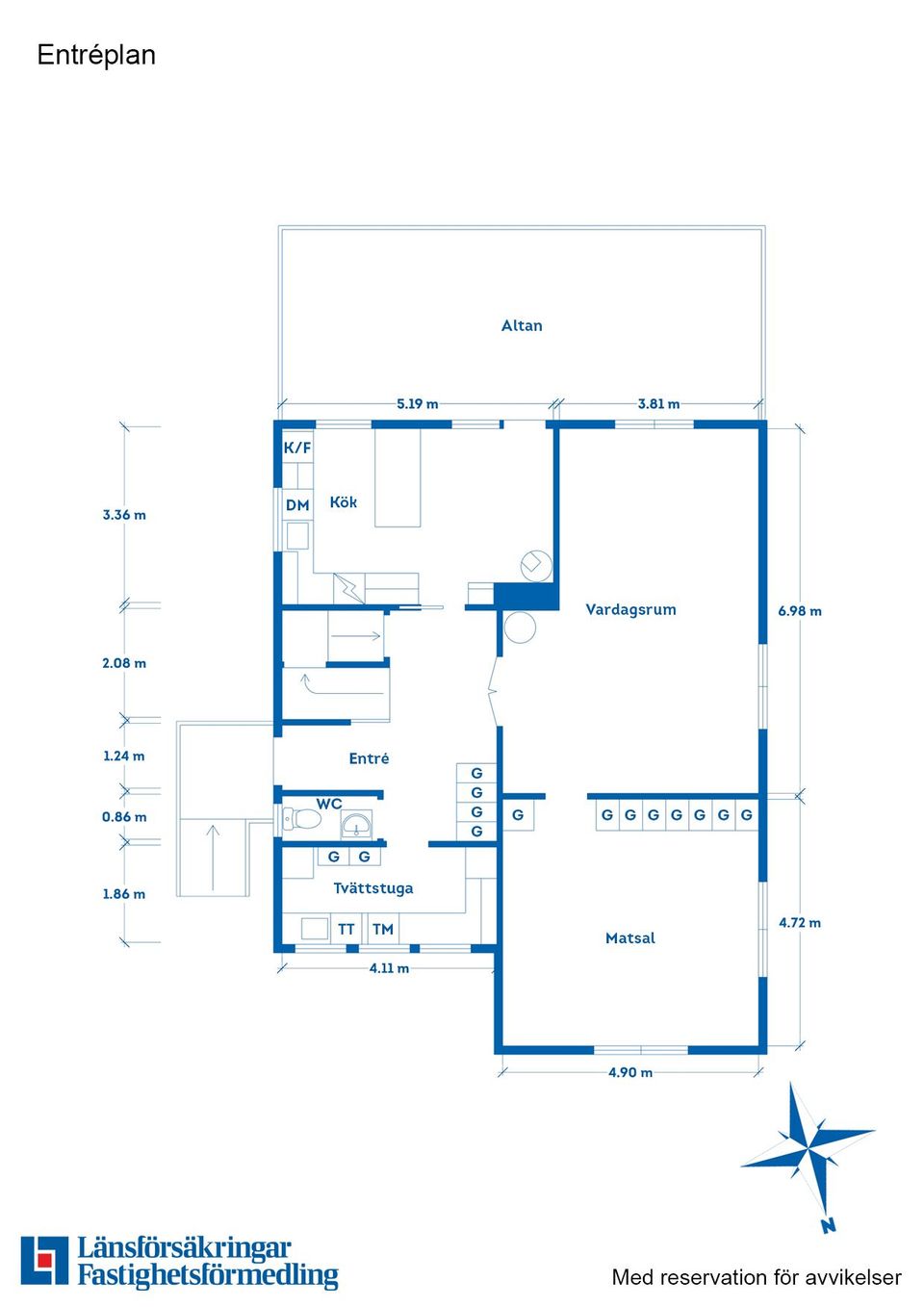 Villa, Trädgårdsgatan 13, Samuelsberg, Motala