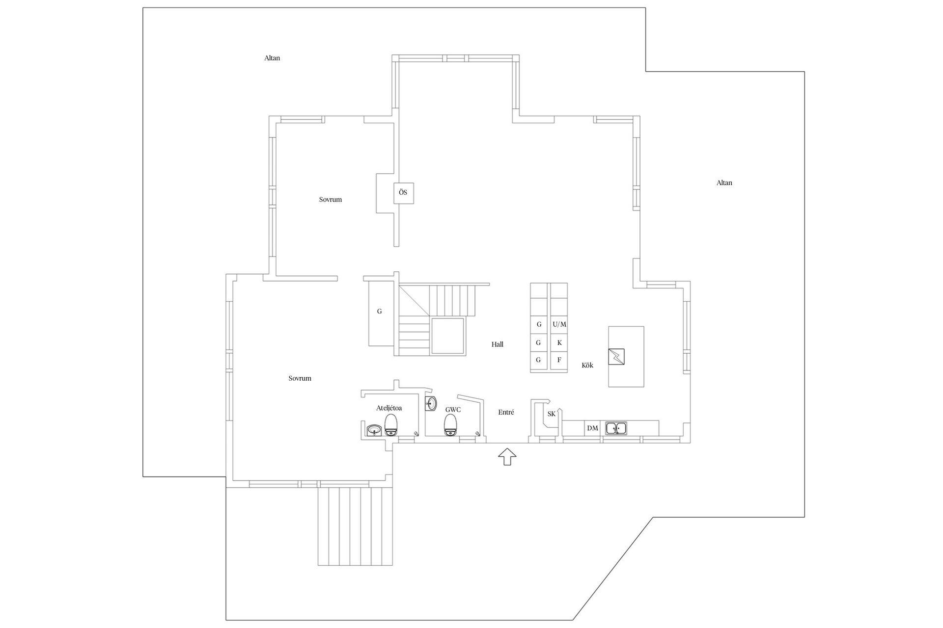 Villa, Björbergshalsen 6 & 8, Nösund, Orust