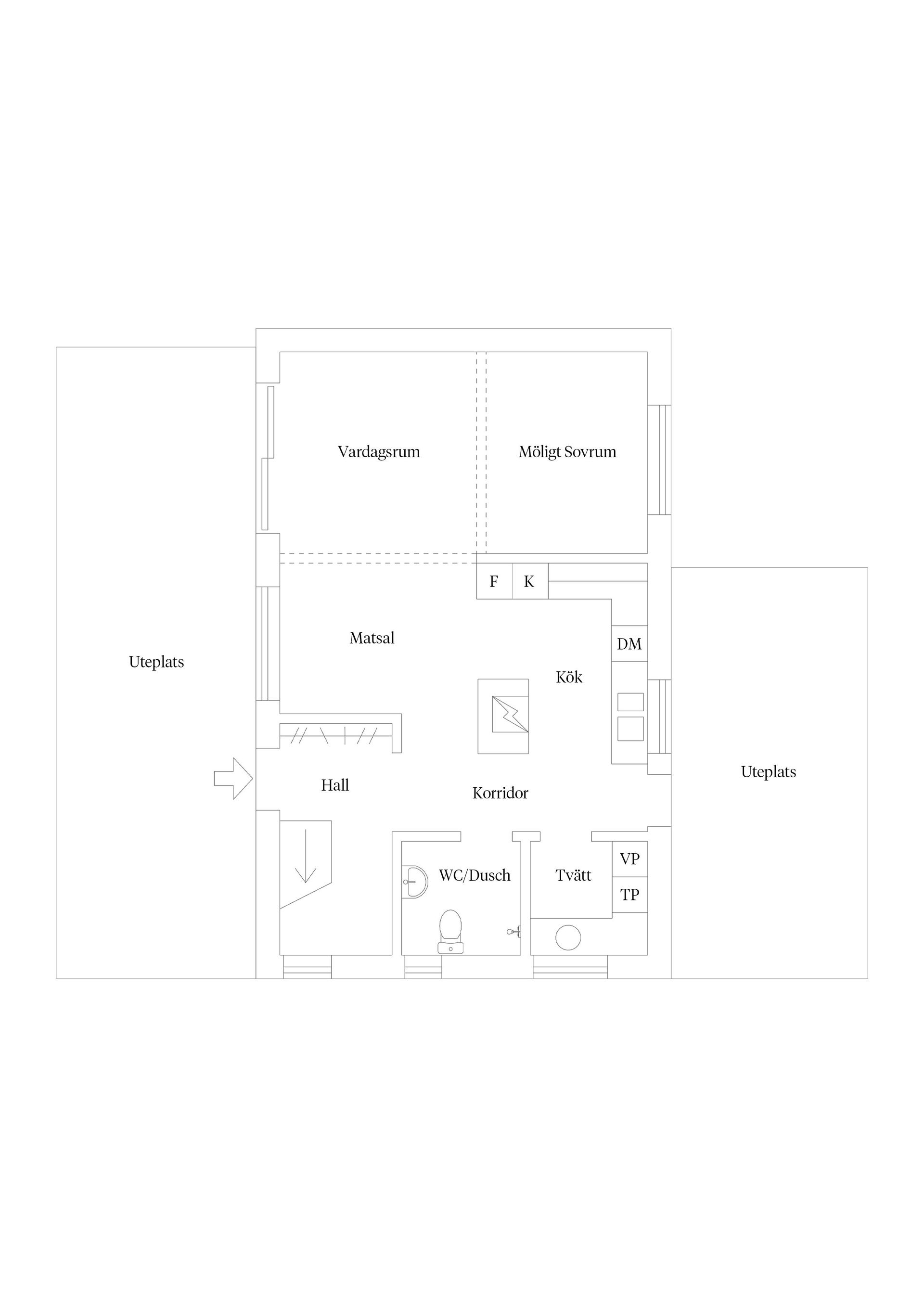 Bostadsrätt, Gammelvägen 3E, Törnskogen, Sollentuna