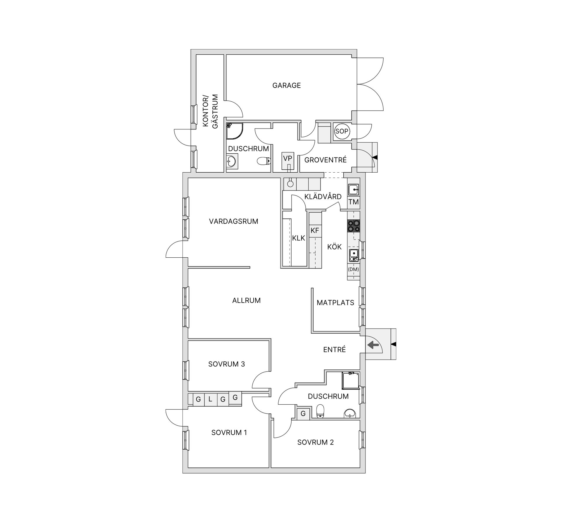 Villa, Skolvägen 2, Klevshult, Vaggeryd