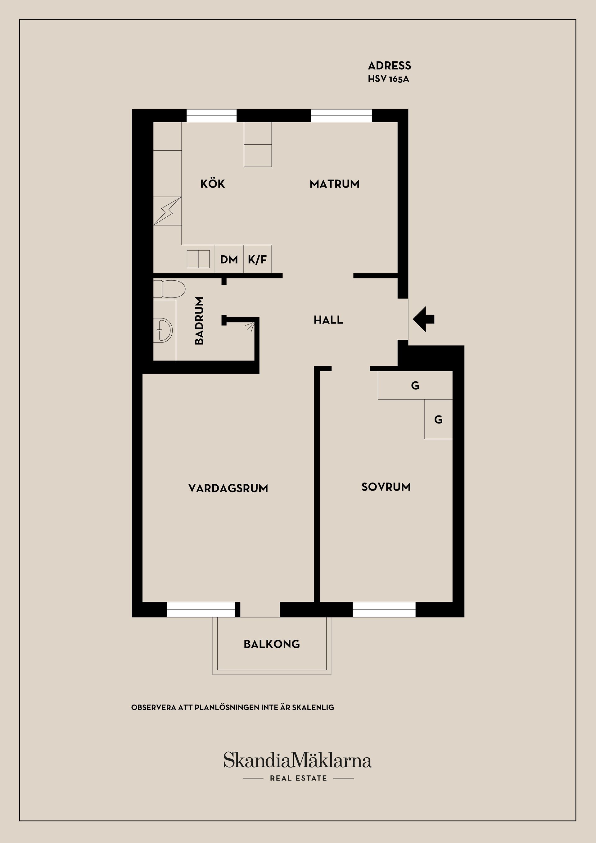 Bostadsrätt, Hägerstensvägen 165A, Aspudden, Stockholm