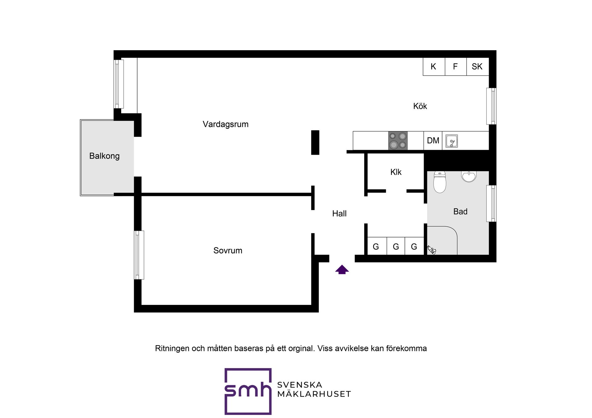 Bostadsrätt, Holbergsgatan 136, Bromma / Blackeberg, Stockholm