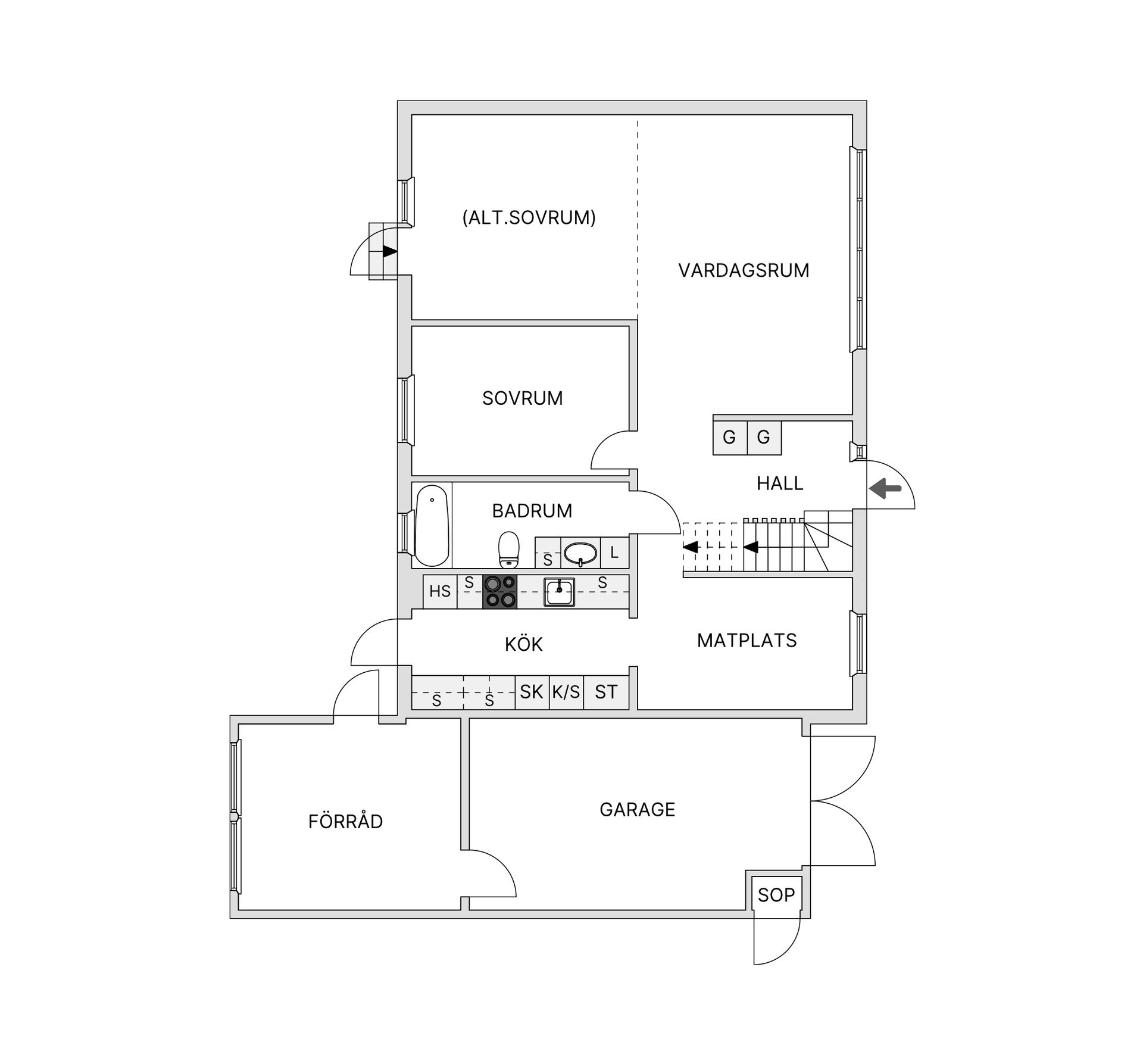 Villa, Gryningsvägen 2, Järfälla
