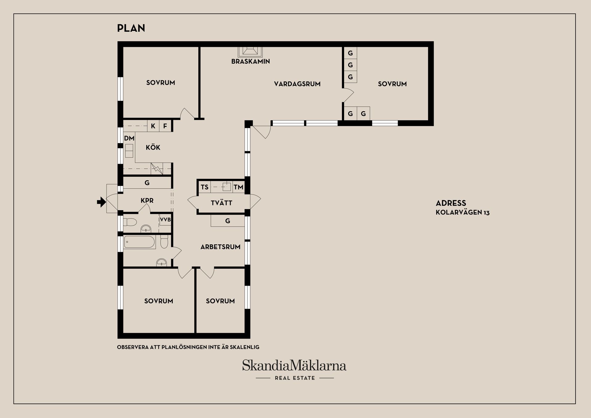 Villa, Kolarvägen 13, Tängsta, Nyköping