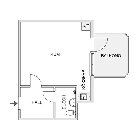 Bostadsrätt, Götgatan 24B, Luthagen, Uppsala