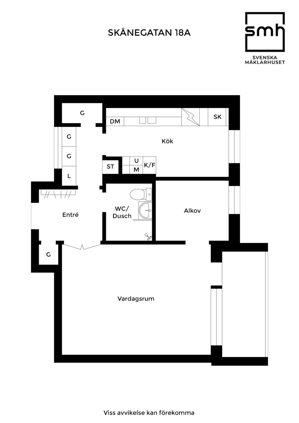 Bostadsrätt, Skånegatan 18A, Helsingborg