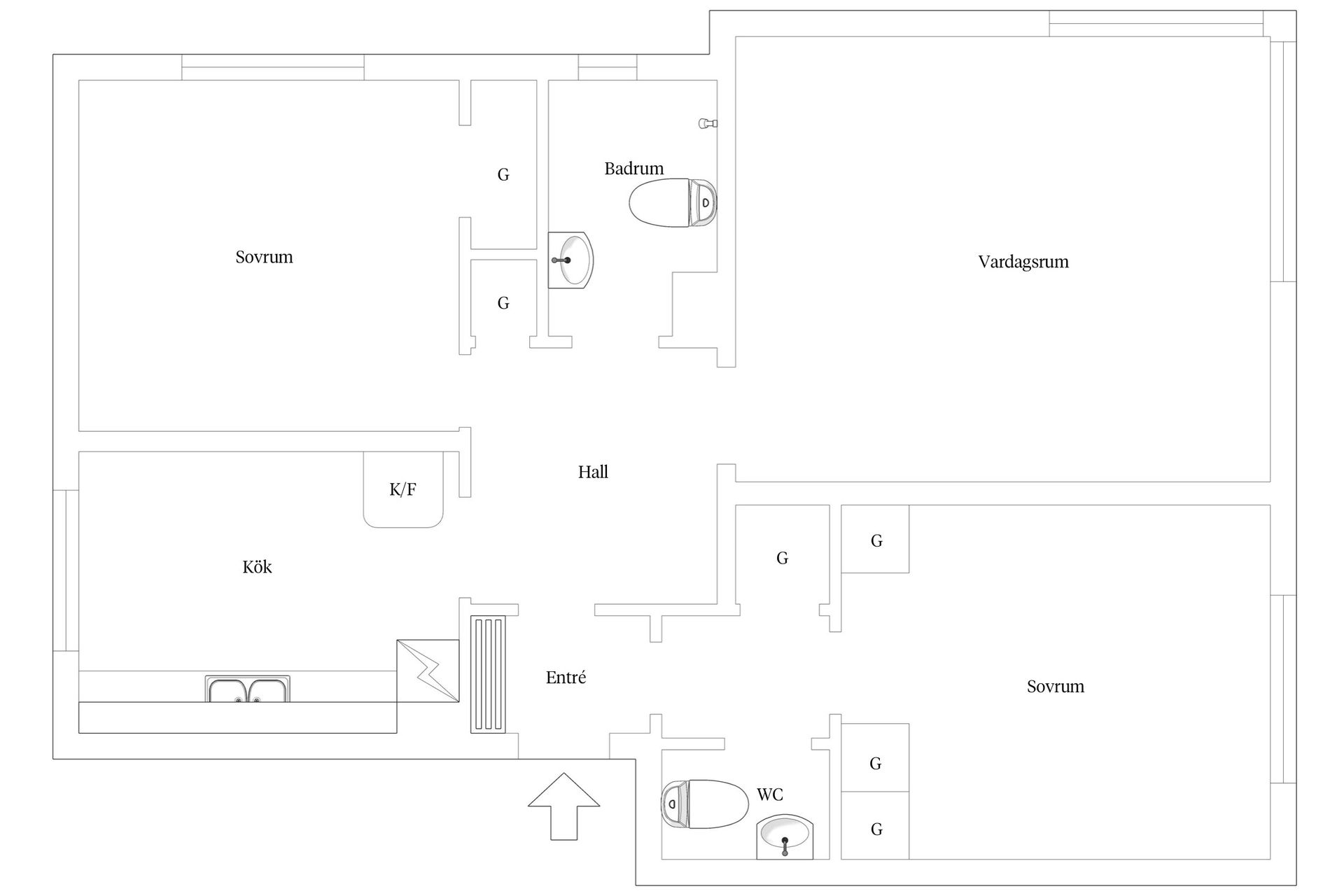 Bostadsrätt, Guldpokalsgatan 8B, Centrala Hisingen, Göteborg
