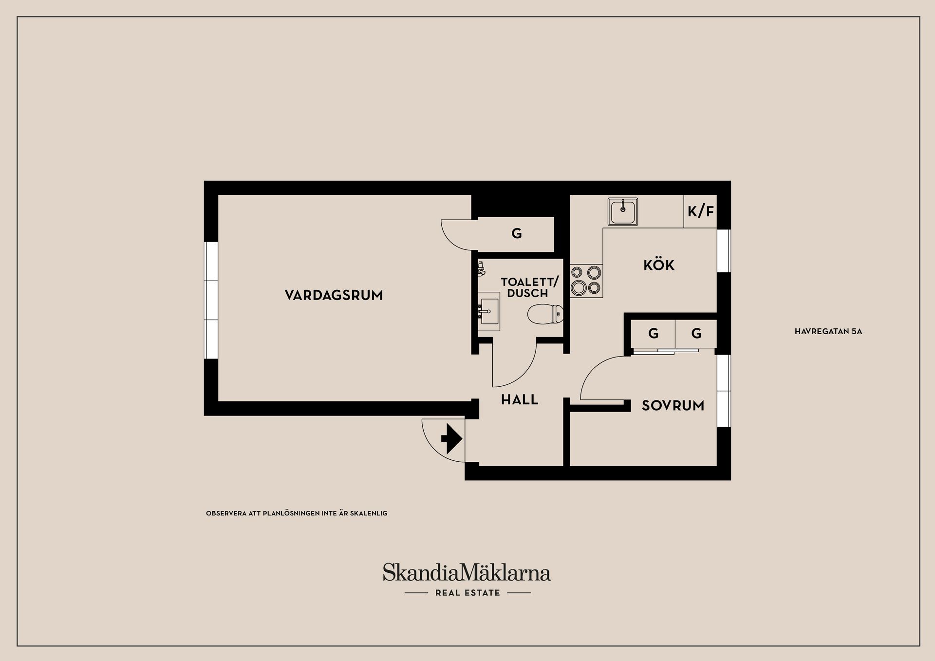 Bostadsrätt, Havregatan 5A, Tannefors, Linköping