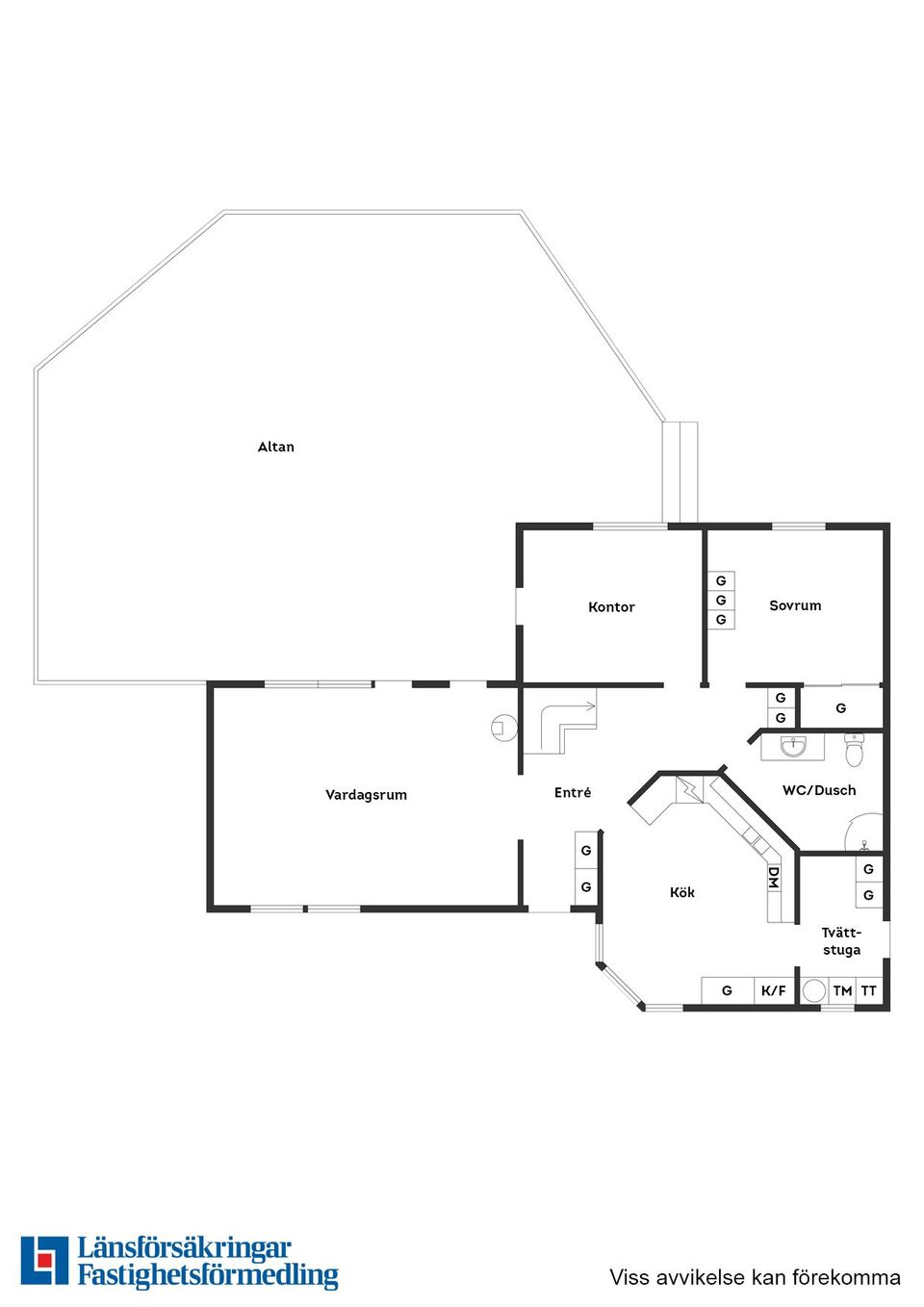 Villa, Alpbacksstigen 3, Frösön, Östersund