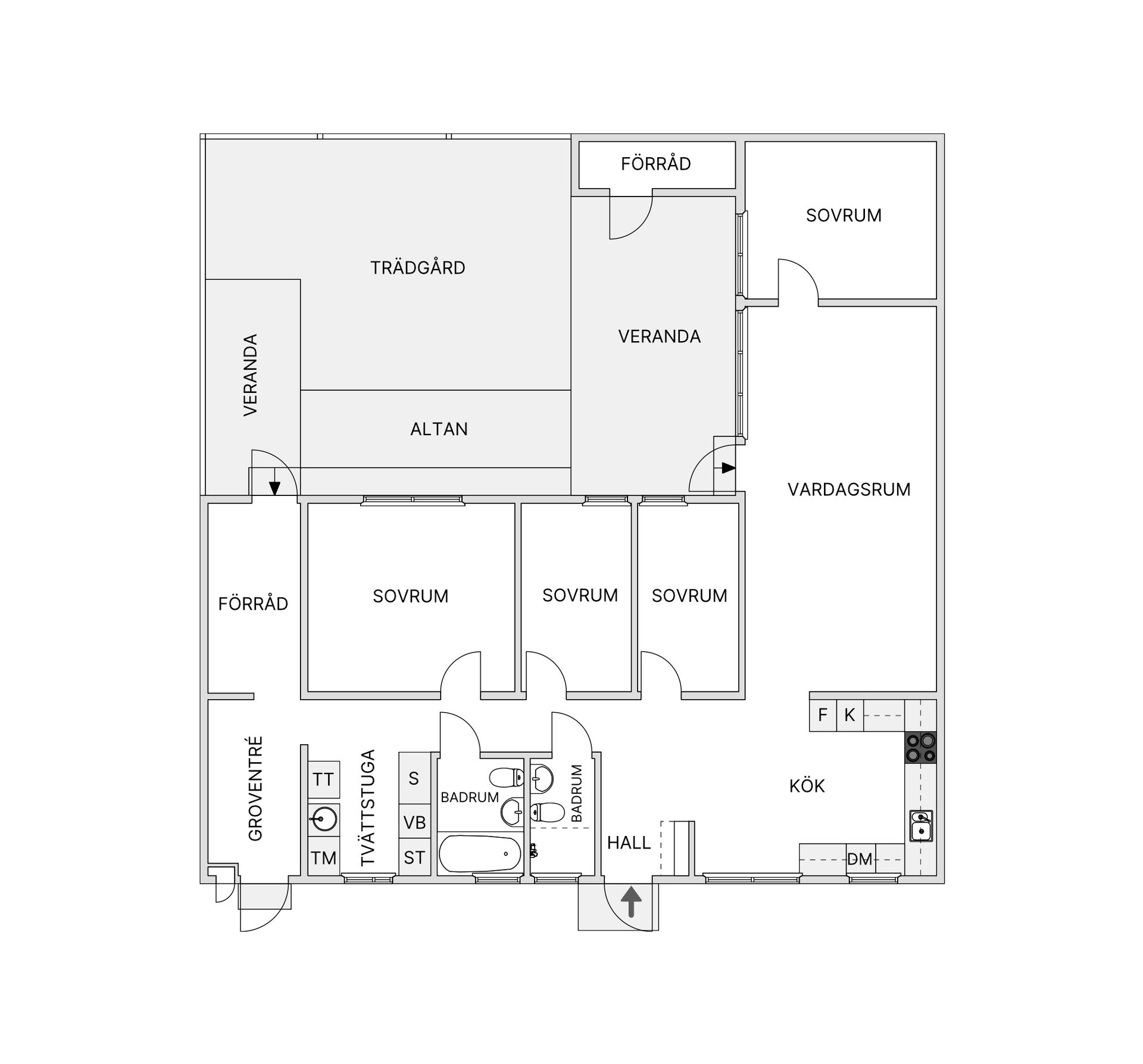 Villa, Radhus, Söravägen 271, Söra, Österåker