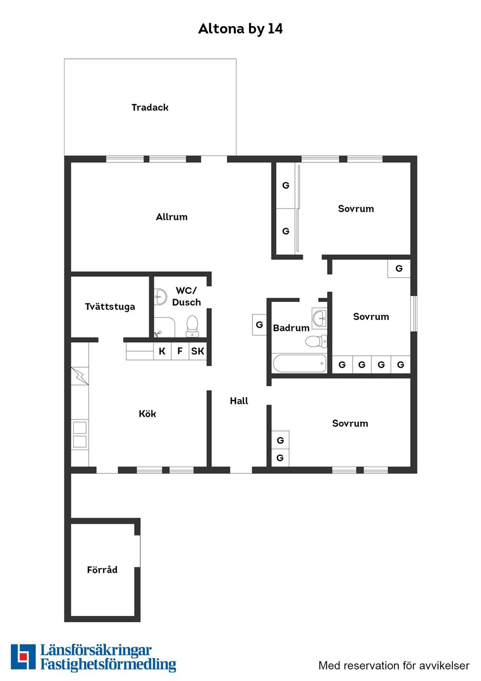 Villa, Radhus, Altona by 14, Laholm