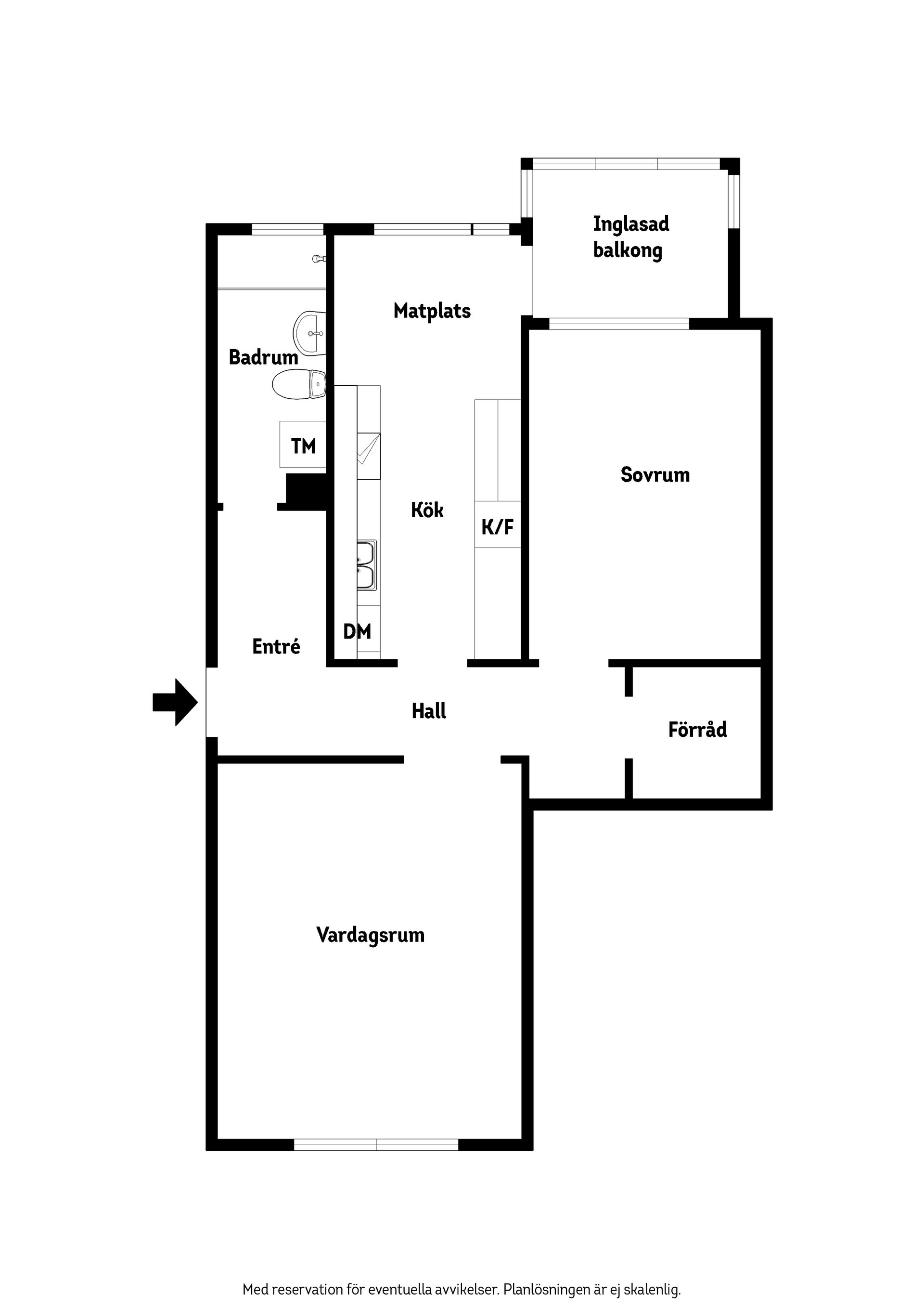 Bostadsrätt, Kung Nils väg 31, Vä, Kristianstad