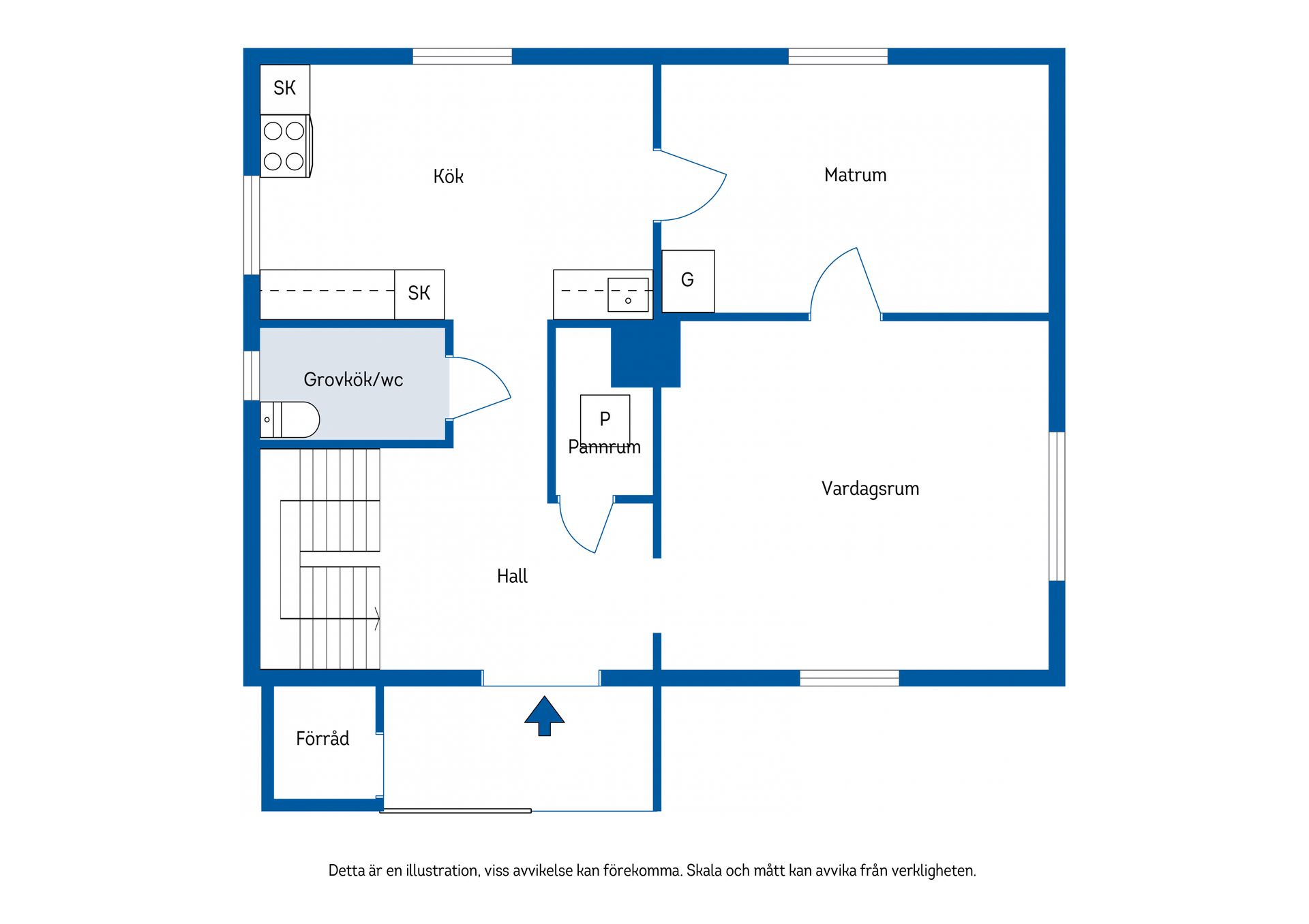 Villa, Hov 103, Selånger, Sundsvall