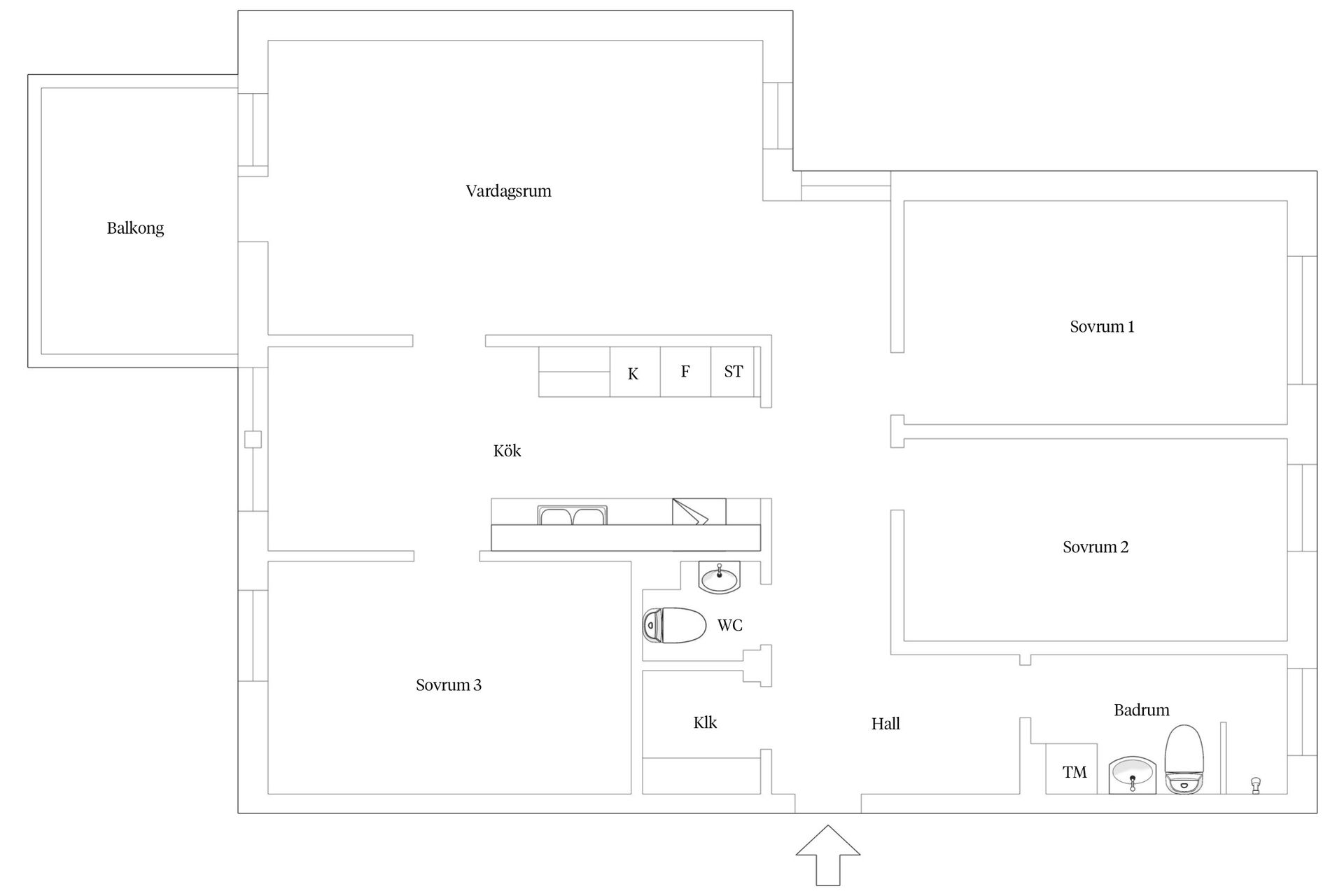 Bostadsrätt, Fyrspannsvägen 42, Jarlaberg, Nacka