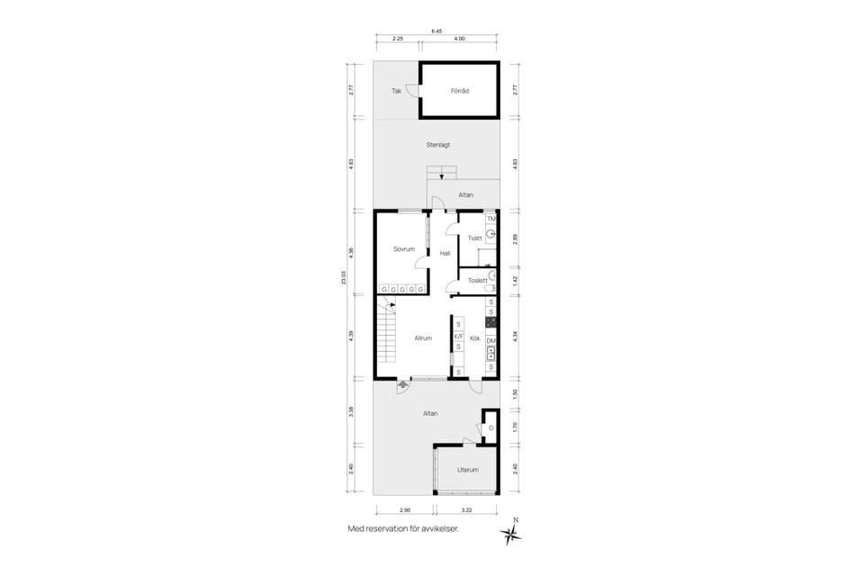 Radhus, Norra Stommen 187, Landvetter/Stommen, Härryda