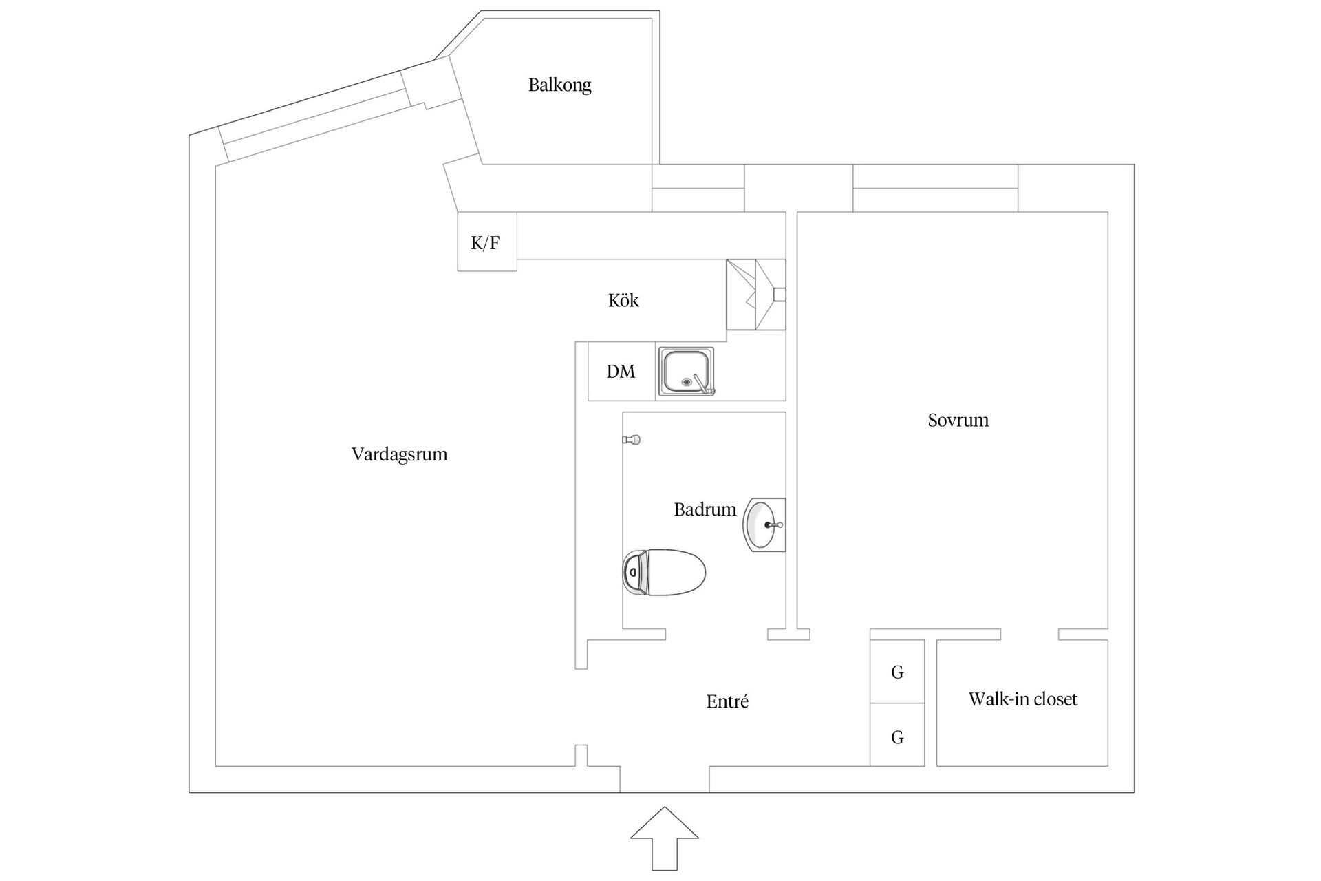 Bostadsrätt, Wennerbergsgatan 6B, Kungsholmen - Marieberg, Stockholm