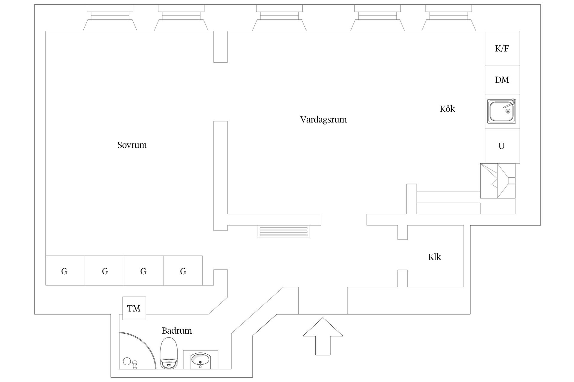 Bostadsrätt, Bondegatan 8, 3 tr, Södermalm Sofia, Stockholm