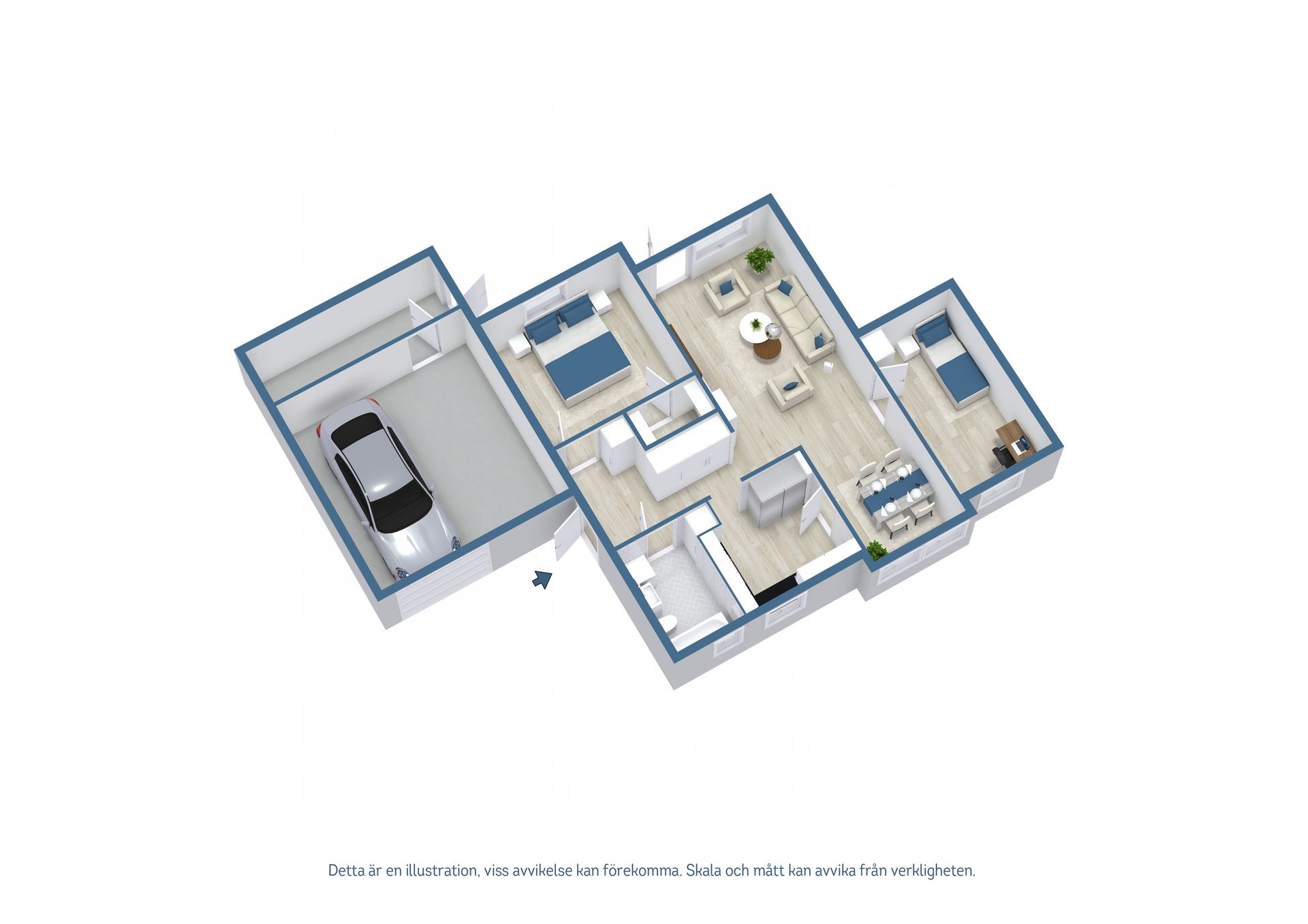 Bostadsrätt, Krans väg 22, Tierp