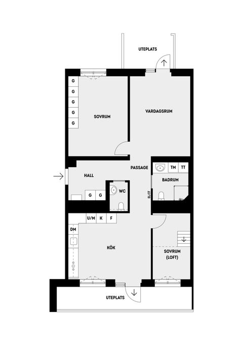 Bostadsrätt, Parkallén 5, Täby Park, Täby