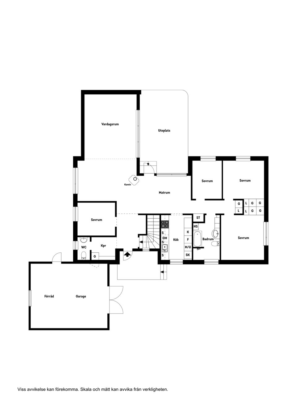 Villa, Junivägen 32, Danneborg, Växjö