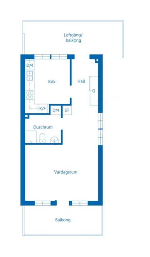 Bostadsrätt, Dalbyvägen 20 K, Färsna, Norrtälje