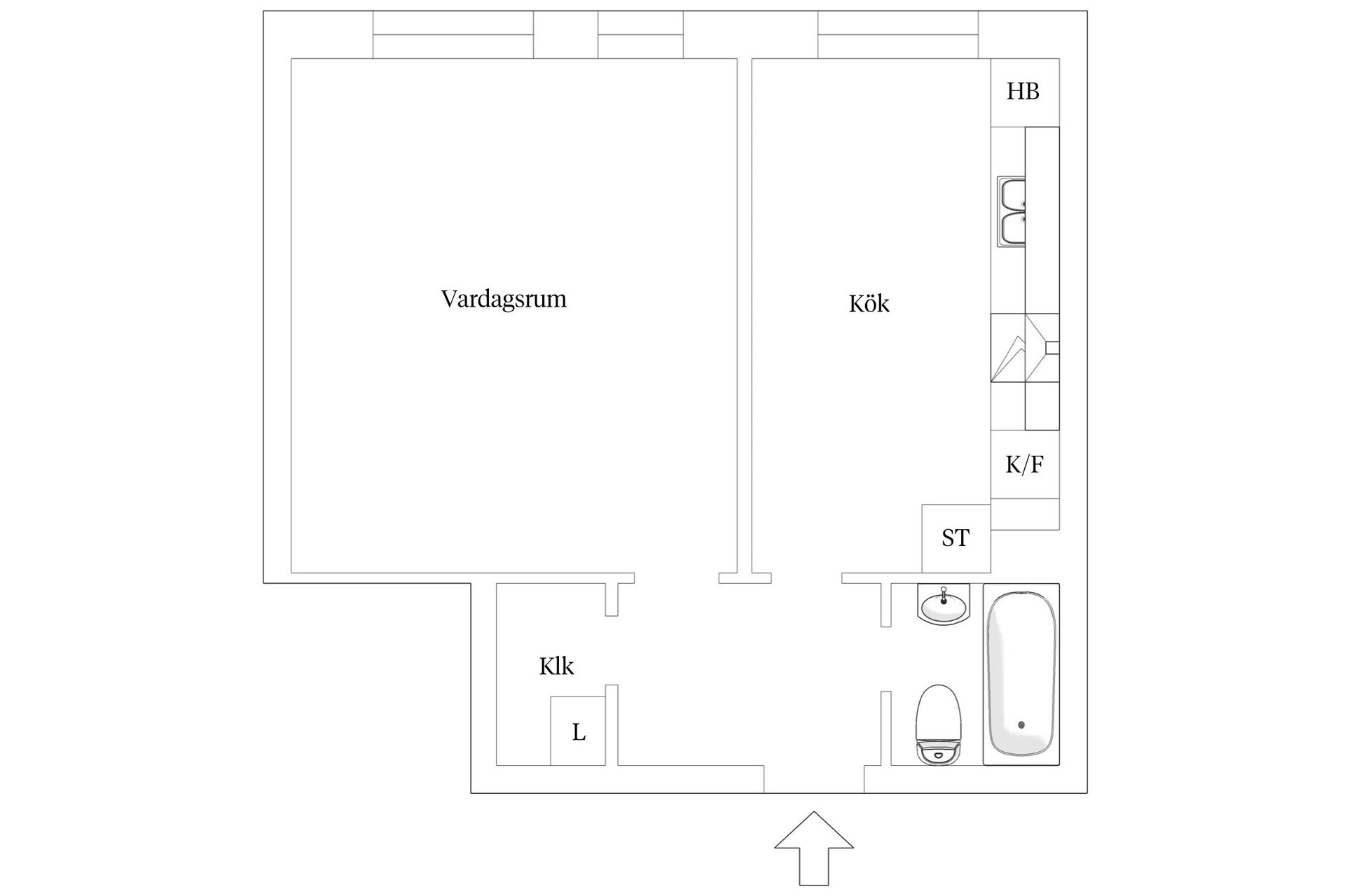Bostadsrätt, Barnhemsgatan 26, Sjöbo, Borås