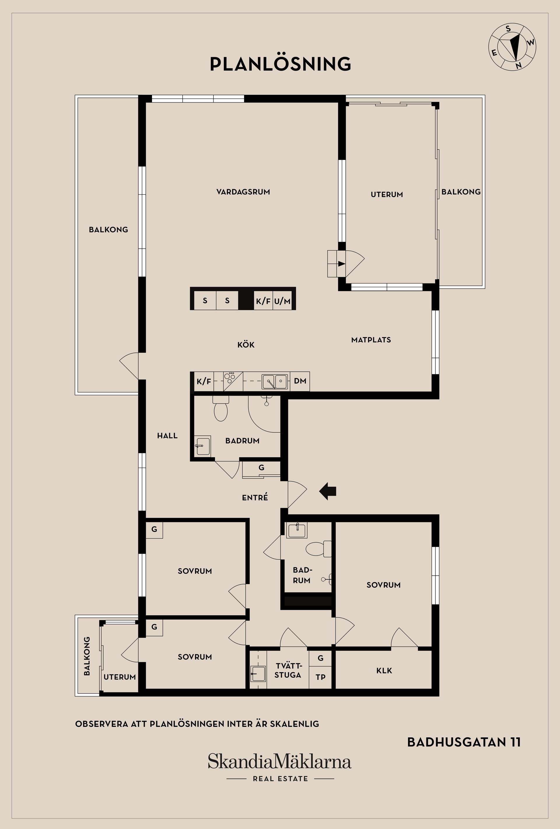 Bostadsrätt, Badhusgatan 11, Nyhamn, Landskrona