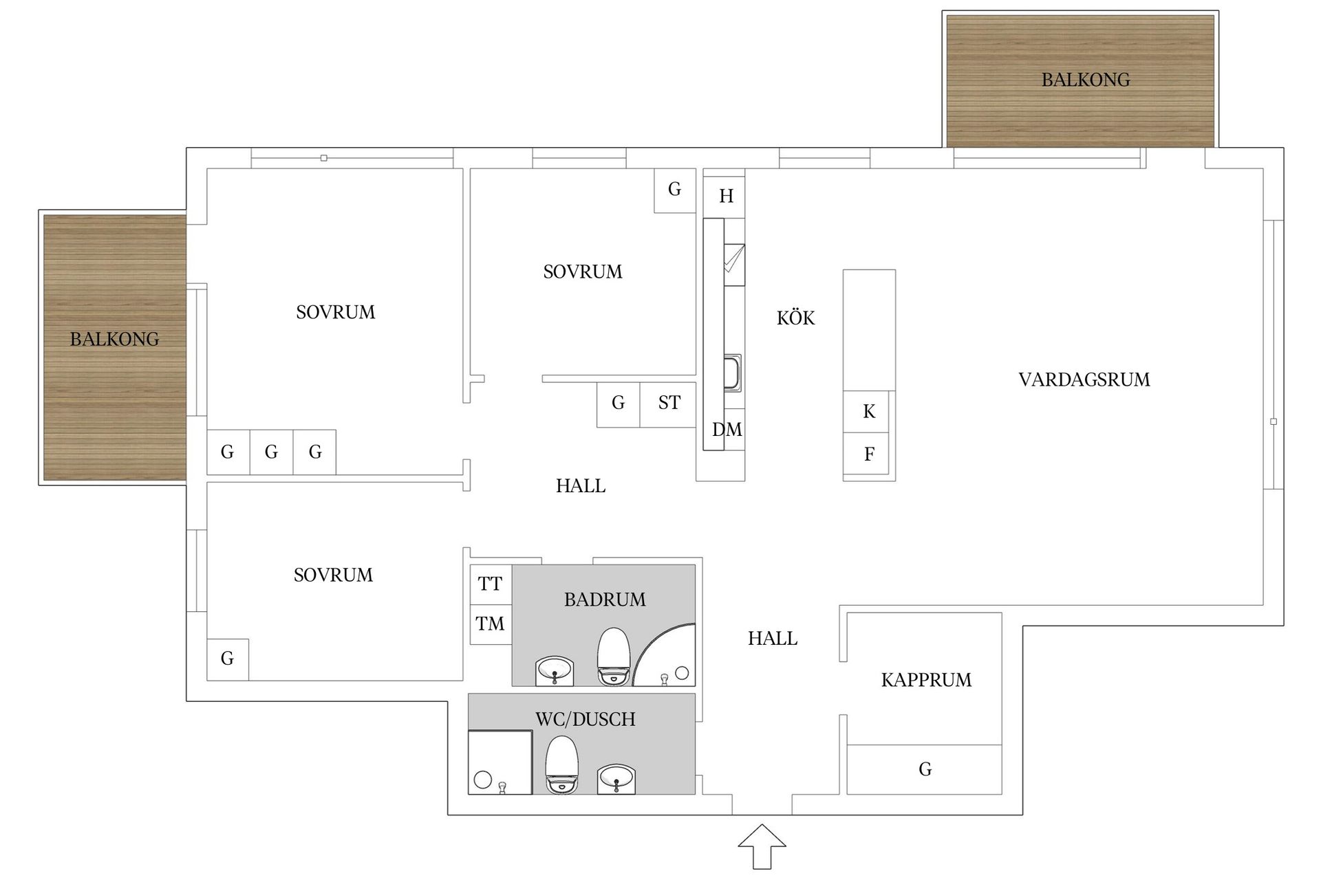 Bostadsrätt, Vikaholmsallén 43, Vikaholm, Växjö