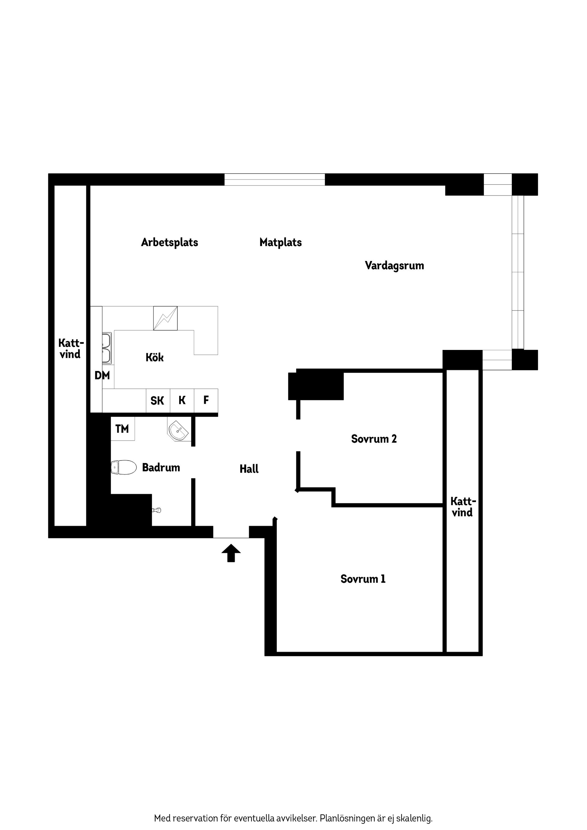 Bostadsrätt, Revingegatan 17A, Centralt, Lund