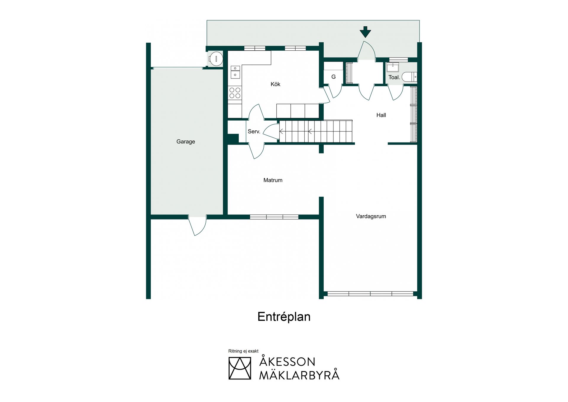 Villa, Radhus, Kristina Nilssons väg 22, Norr/Centrum, Växjö