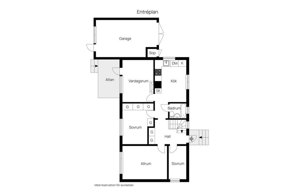 Villa, Höglandsvägen 19, Bondsjöhöjden, Härnösand