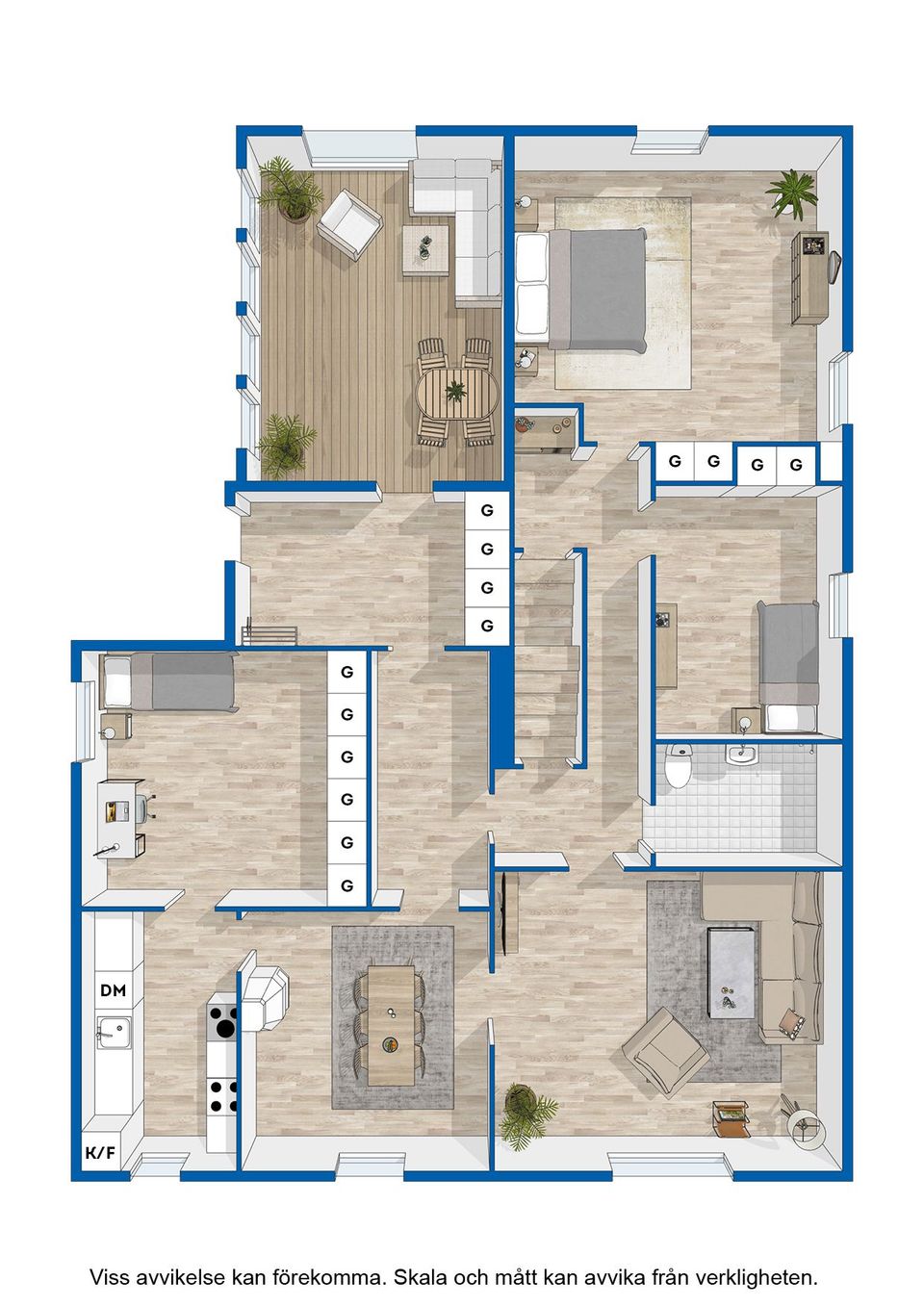Villa, Bodarne 166, Hedemora
