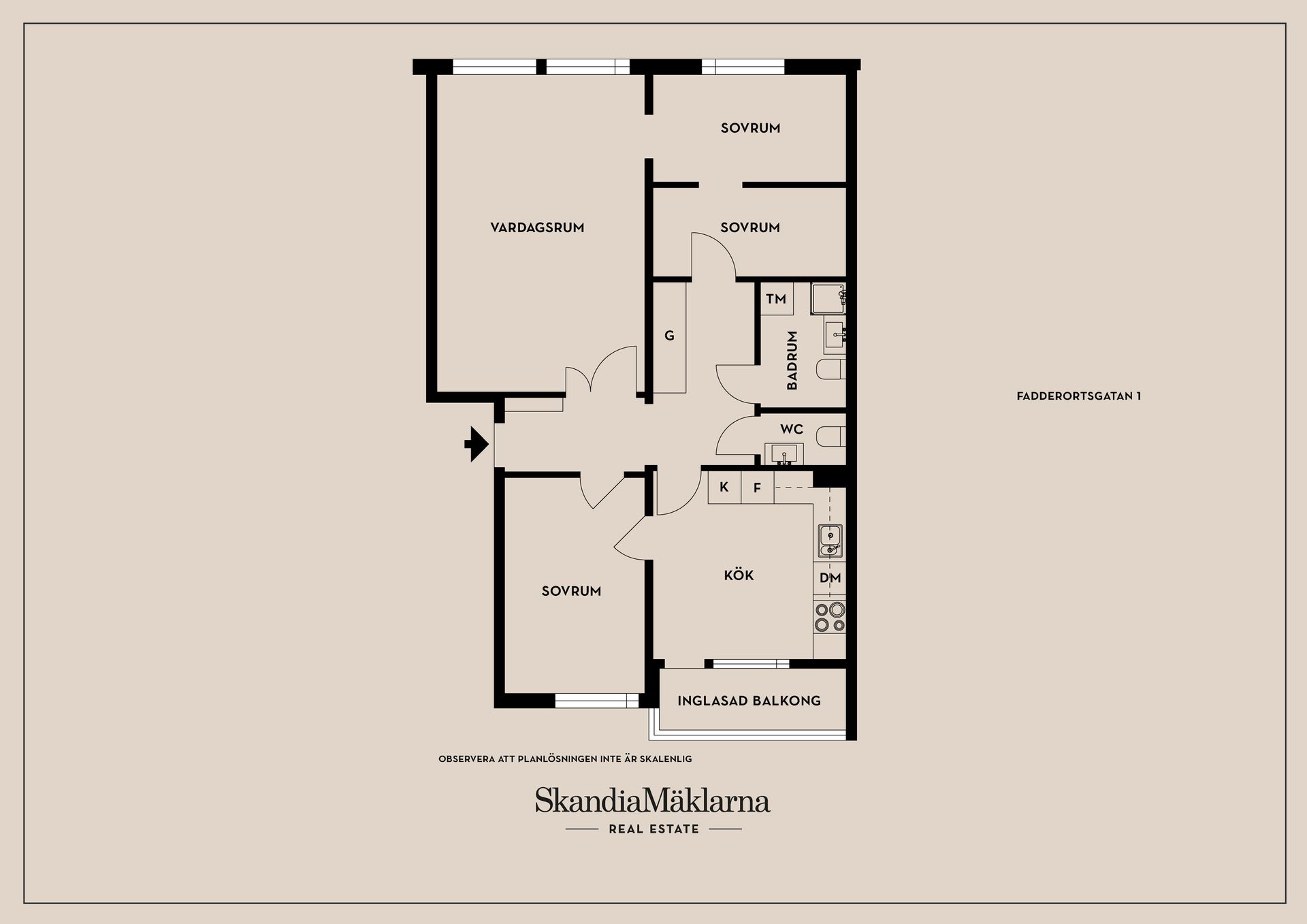 Bostadsrätt, Fadderortsgatan 1, Rud, Karlstad