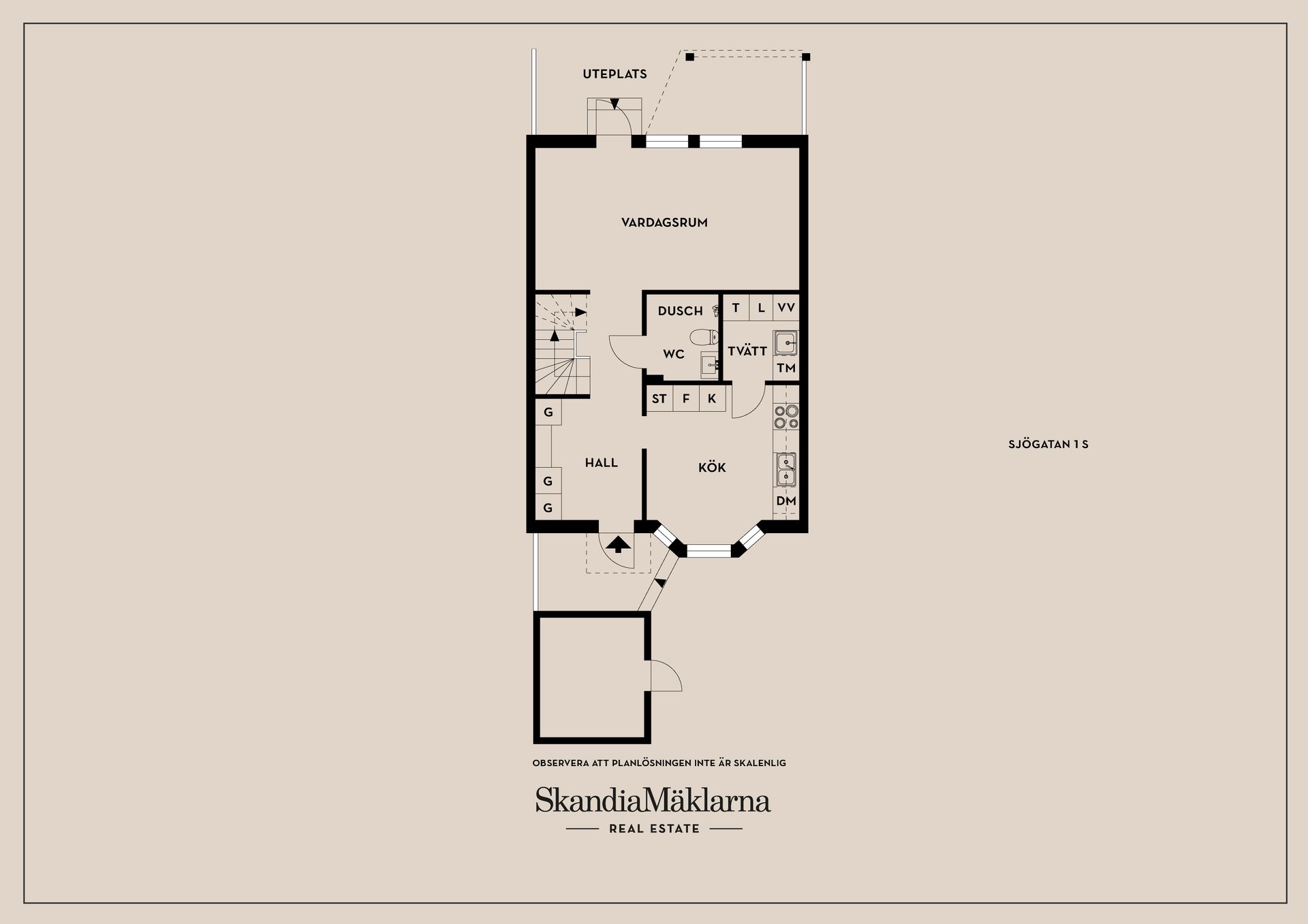 Bostadsrätt, Sjögatan 1 S, Skattkärr, Karlstad