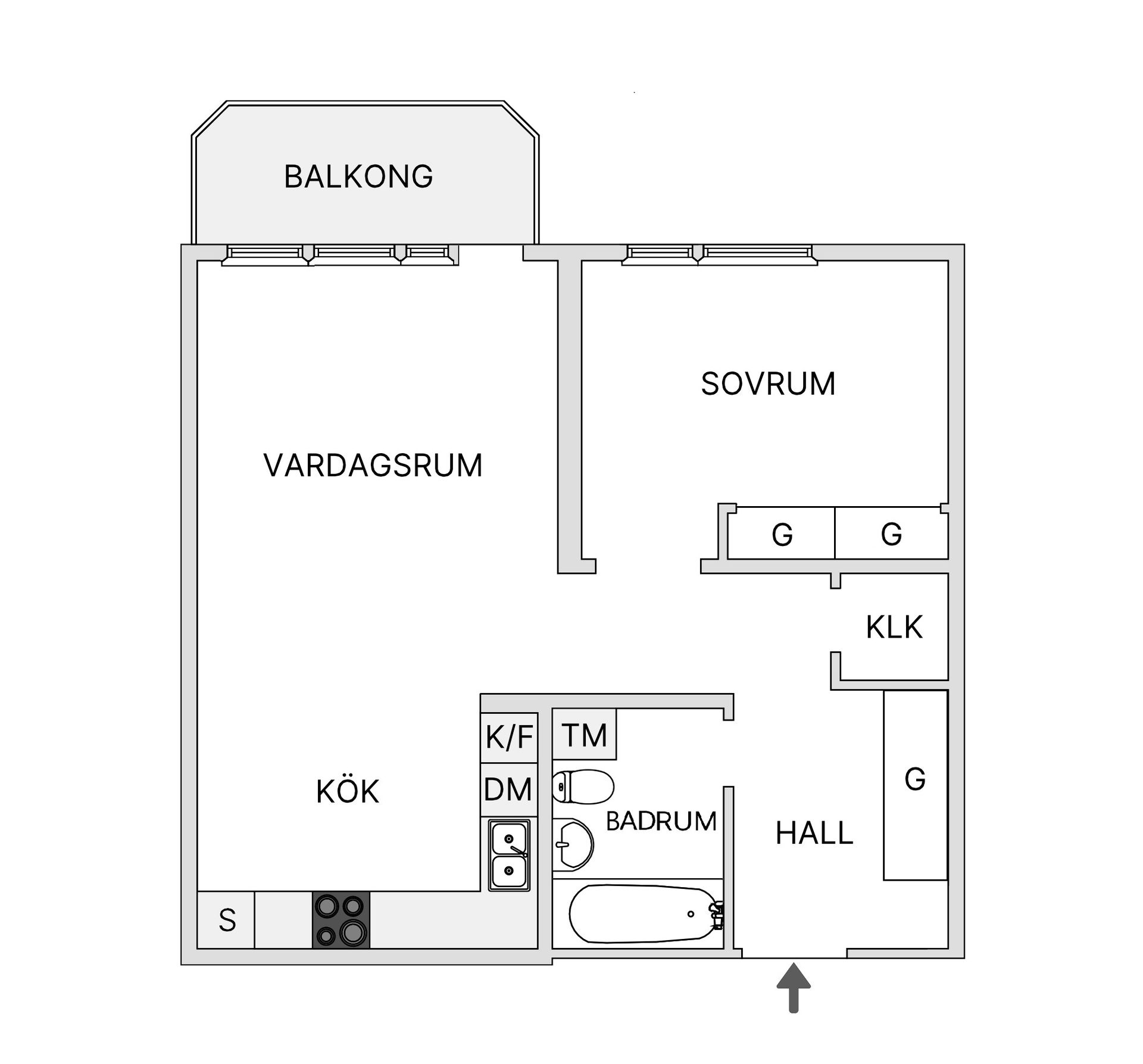 Bostadsrätt, Götgatan 120, Södermalm - Skanstull, Stockholm
