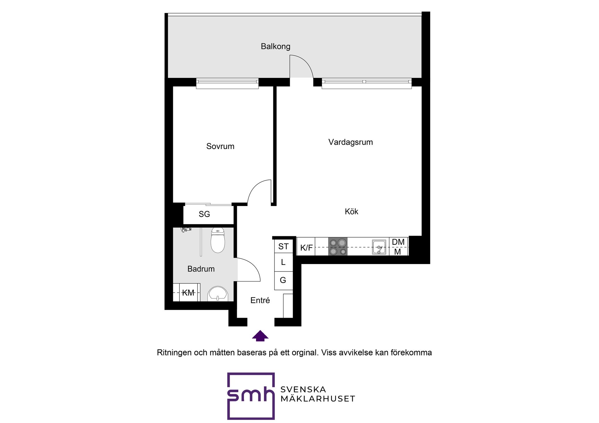 Bostadsrätt, Mariehällsvägen 30F, Bromma / Mariehäll, Stockholm