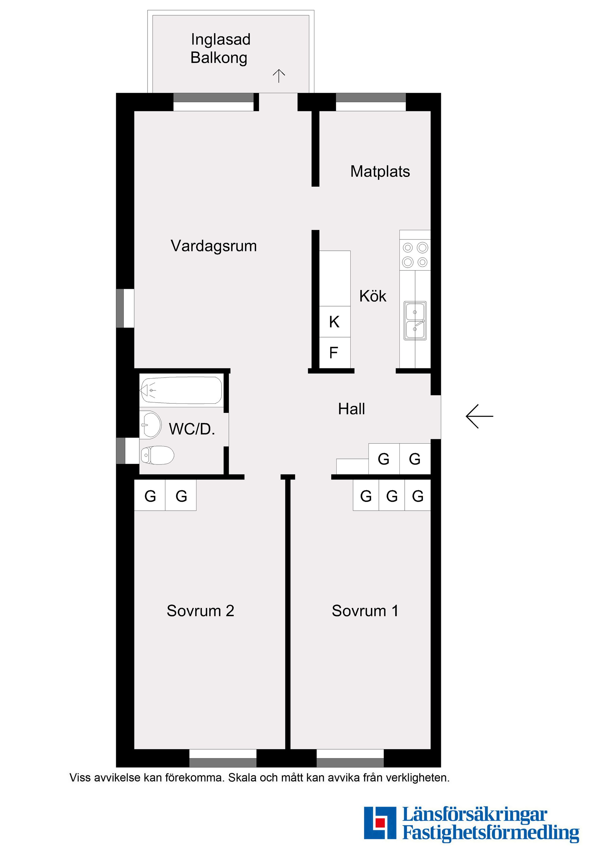 Bostadsrätt, Norra Majorsgatan 26a, Haga, Umeå