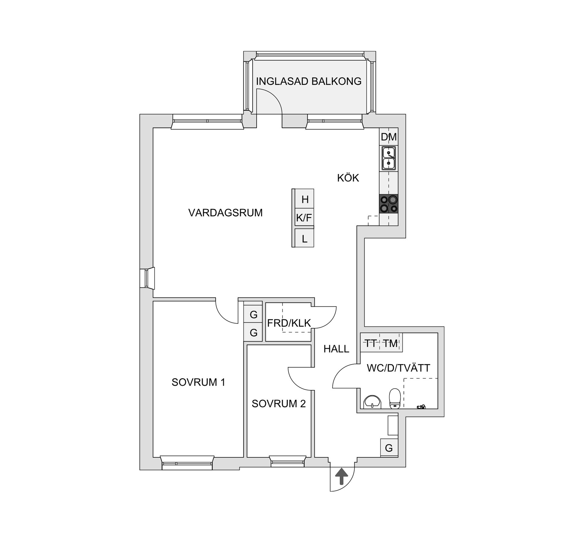 Bostadsrätt, Stuterivägen 2, Jakobsberg, Järfälla