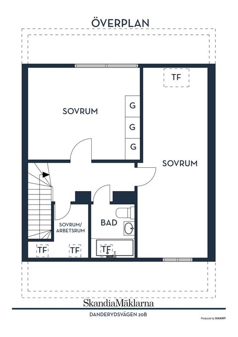 Radhus, Danderydsvägen 20B, Djursholm - Bur, Danderyd