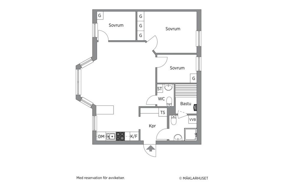Bostadsrätt, Björnrike Lostigen 7A, Björnrike, Härjedalen