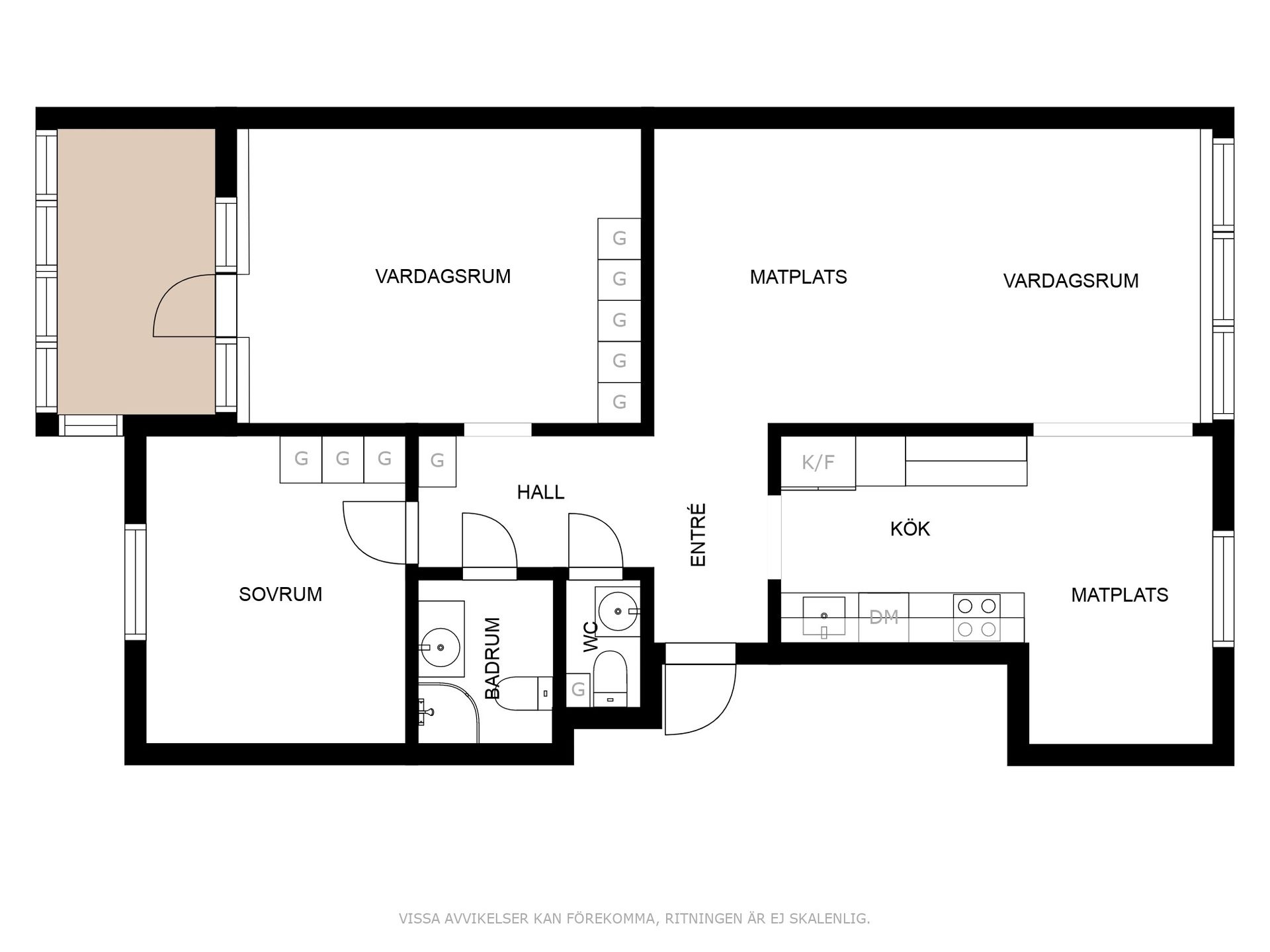 Bostadsrätt, ÅKERBYVÄGEN 172, Täby Centrum - Åkerbyvägen, Täby